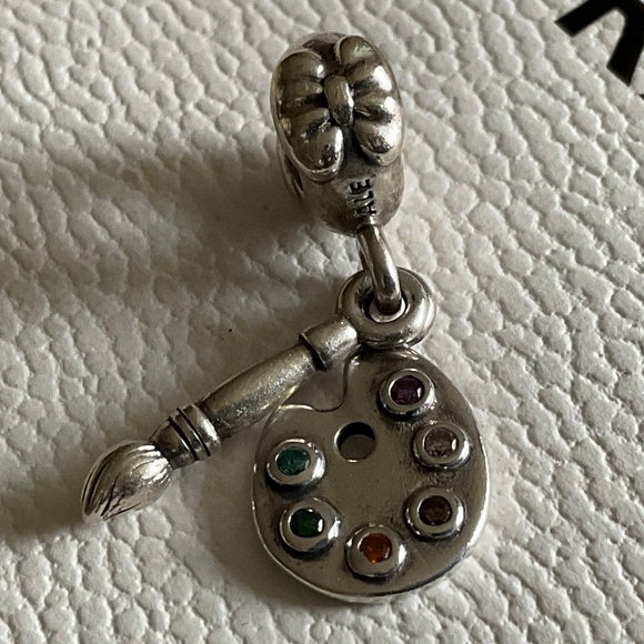 Pandora Panther Brush charm - Picture 3 of 7